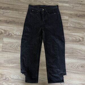 B Sides Lasso Classic Black Jeans Size: 24